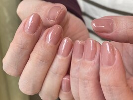 ワンカラーネイル：maika