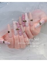 スーパーロング春ネイル