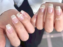 ジャミーラ/リボンラメフレンチ