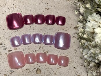 アメリ ネイル(Ameri nail)/定額フットネイル￥8800