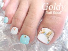 ネイルサロン ゴールディ(NAIL SALON GOLDY)/FOOTカジュアルコース