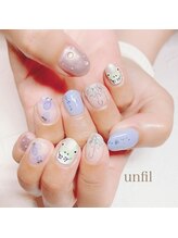 アンフィルルーム(unfil room)/梅雨ネイル