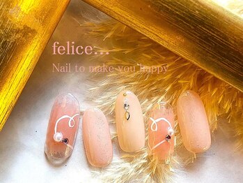 フェリーチェ 川間店(felice)/【定額ネイル】¥7980