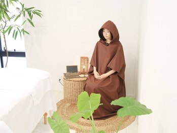 アール アンド ビューティーサロン(Ｒ＆ BeautySalon)の写真/【話題沸騰☆よもぎ蒸し】徳島県で自然の力のみで育ったよもぎを100％使用！身体の冷えでお悩みの方に◎