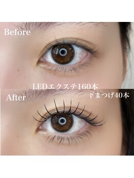 ムーンアイラッシュ(MoonEyelash)/フラットラッシュ160本