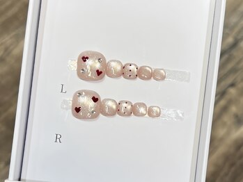 トレンドネイルスタジオ(Trend Nail Studio)/一年通して人気のフットネイル