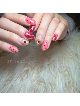 スマイル ネイル ラボラトリー(Smile nail laboratory)/大人可愛いバレンタイン
