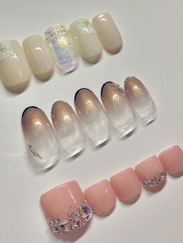Sabiiha nail【サビーハネイル】の写真/【新規オフ無料×定額】パラジェル・フィルイン導入店。自爪を大切にしながらお得に可愛く!