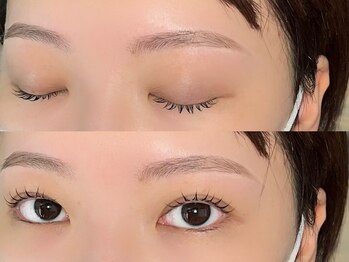 フフ(fufu)の写真/持ちの良さに定評あり*黄金比で似合う眉毛&まつげパーマをご提案![高松/今新町/眉毛/まつげパーマ/学割U24]