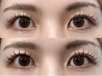 クレセント 千葉(Crescent)の写真/大人気メニュー☆【オフ込ダブルフラットラッシュ80束(160本)￥5980】話題の最新エクステでモチもアップ！
