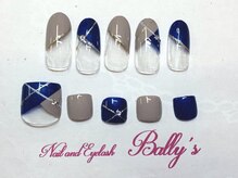 サロン バリーズ 赤羽店(BALLY'S)/冬キャンペーンネイル