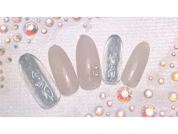 ネイル シエル(nail ciel)/[2]アート付定額コース◆￥5300