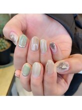 トータルサロン 白べぇーっ プラス/☆くすみカラーネイル☆