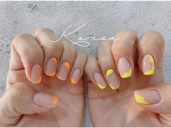 カノアネイルプレイス(KANOA nail place)/ヌーディ×アート
