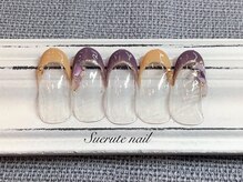スエルテ ネイルサロン 北千住店/シェルフレンチネイル ¥8000
