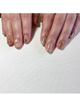 プリュネ(Prune)/ベージュニュアンスdesign art