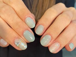 チェックネイル