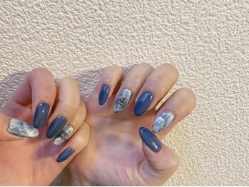 キキネイル 溝の口(kikinail)/クロムハーツ風ネイル