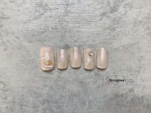 シンプリー ネイルアンドアイラッシュ 祖師谷大蔵店(Simpliee Nail&Eyelash)/キラキラネイル