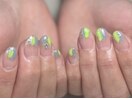 自爪育成ネイルアート