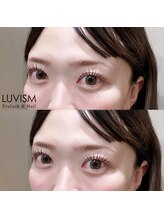 ラヴィズム アイラッシュ アンド ネイル (LUVISM)/パリエク★ 担当:浅井