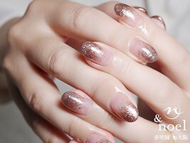 フラッシュネイルベージュピンク