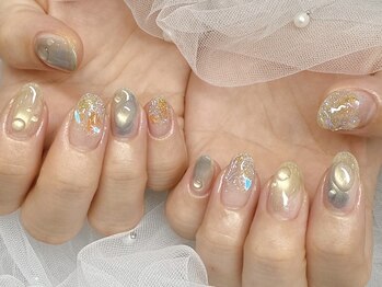 ティンク センター南 アイラッシュアンドネイル (Tink eyelash＆nail)の写真/【新規☆¥5900～】年齢問わず好印象を与えるのはシンプルなネイル♪パラジェル別途＋¥550