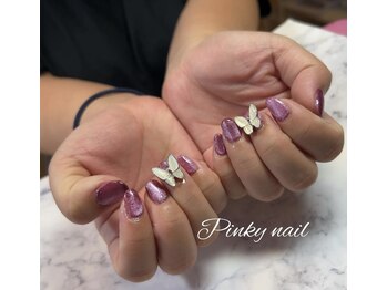 ピンキーネイル(Pinky nail)/マグネット×パーツ