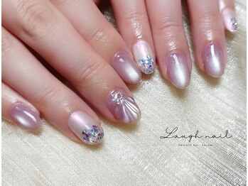 ラフネイル(Laugh nail)/シンプルアート ¥7700