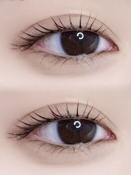 ミラ(MILA)/まつ毛パーマ たれ目デザイン