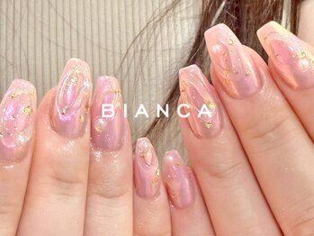 ビアンカ 名駅店(Bianca)の写真/定額デザイン100種類以上!オフィス~イベントネイルも◎冬の定番ツイードなど季節に合わせたデザインが豊富!