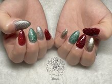 クリスマスネイル