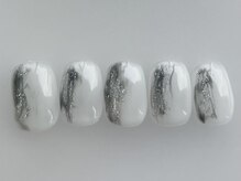 アイネイルズ 池袋店(I-nails)/モノトーンフラッシュ