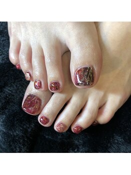 ピピランチェ(PIPIRANCHE)/個性派フットネイル