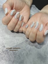 プライベート ネイルサロン マーマ(murmur)/変形フレンチ