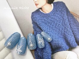 【結晶ネイル】