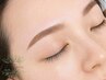 【アイブロウ】顔色アップ☆眉ブリーチ＋美眉waxスタイリング