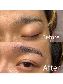 エヌドット 深江橋(n.)/eyebrow WAX〈men's〉