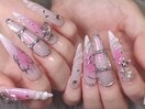 海外風個性派メタリックチーク