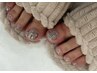 【足元も気を抜かない！女度UP◎】フットワンカラー￥3990 《オフ無料》