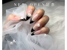 豊中チューリップネイル リボン