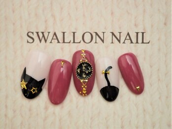 スワロンネイル(SWALLON NAIL)/2020年ハロウィンデザイン♪