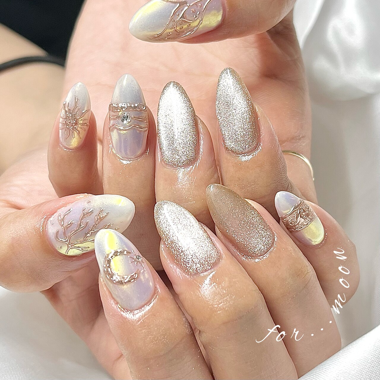 ムーン様専用ページ☆ジェルネイルチップ☆付け爪 Moon NAIL様専用