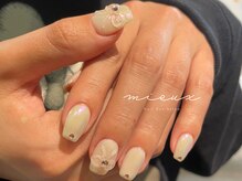 ミュー(mieux)/Ribbon nails 