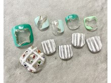 ネイル ブーマー(Nail BOOMER)/フットネイル/ドライフラワー