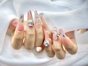 10本長さ出し10本アート付け放題