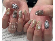 エラ(era)/リボン　うねうねネイル