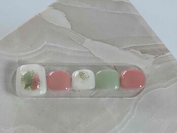 ニコネイル(nico.nail)/FOOOT定額アートコース♪