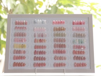 マジル ネイル(MaGille Nail)の写真/ワンポイントデザイン～ワンホンまで各種定額コースのサンプルからお好きなデザインをお選びいただけます◎