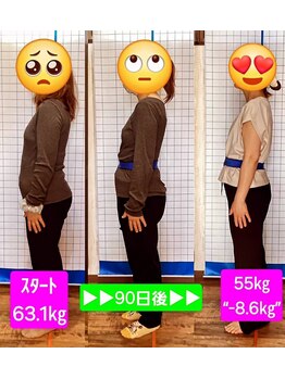 ヒデ整体院(Hide整体院)/ダイエット痩身成果&骨盤矯正